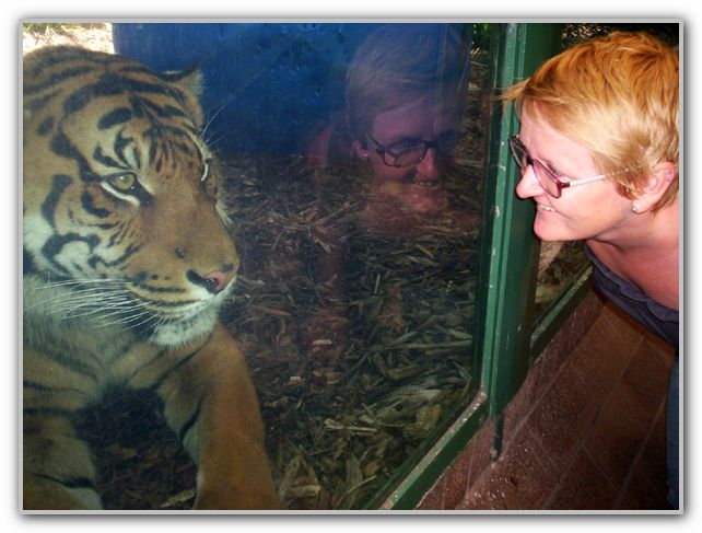 Karen & Friend at Perth Zoo Feb 16th 2007